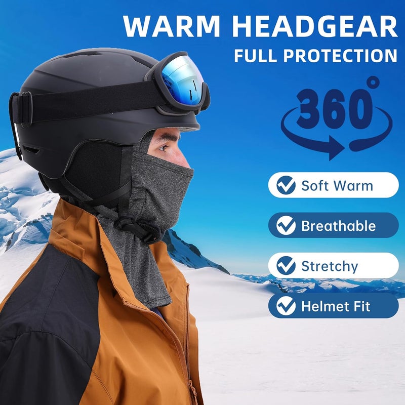 Eyegla Balaclava Ski Mask for Men Cold Weather,Winter Thermal Face Mask Women for Snowboarding Motorcycle Cycling - Image 2